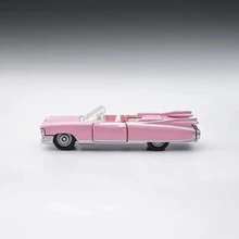 Burago 1:64 Scale 1959 Cadillac Sports Car Diecast Model Alloy Car Toy, Gift For Boys And Collectors - Pink - View 8