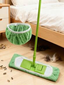 6 Pcs Reusable Mop Replacement Pads - Highly Absorbent, Easy To Clean Wet & Dry Floors, Washable Durable Replacement Mop Cloths, Dust Mop Heads, Soft Mop Pad Refill - Essential Cleaning Tool - 6 màu xanh lá cây - Xem 6