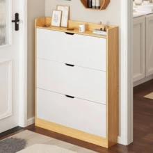 Shoe Cabinets - White - View 1