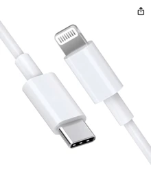 Cable de carga USB-C de 60W de Apple (1 metro), cable de carga y sincronización de datos rápido y conveniente para teléfonos y tabletas, cable de carga y datos original genuino - Blanco - Ver 7