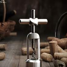 開瓶器和開罐器，啤酒配備，適用於開啟罐頭 - 銀色 - 查看 1