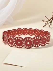 remache redondo rojo