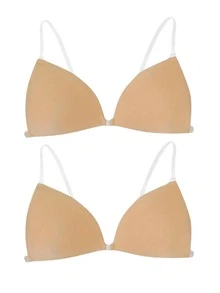 Áo ngực dán nâng ngực 2/1 cho nữ, áo ngực dán không dây vô hình có dây đeo cho váy hở lưng. - Nhiều màu - Xem 19