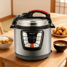 Olla arrocera eléctrica multifunción, olla antiadherente, olla arrocera de alta potencia de calidad comercial. Cuenta con una olla interior de acero inoxidable fácil de limpiar, múltiples modos de cocción, diseño compacto, control automático de la presión y función para mantener el calor. Adecuada para uso doméstico. - Tipo de Enchufe B USA (110-127V) - Ver 8
