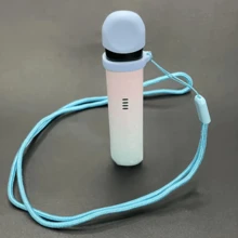 Smycz do e-papierosa + osłona przeciwkurzowa/Smycz zapobiega zgubieniu i zakurzeniu e-papierosa/Smycz do Vape Mod/Prosty i modny styl/Akcesorium do e-papierosa/Nadaje się do małych e-papierosów z płaską główką - Wielokolorowe - Zobacz 9