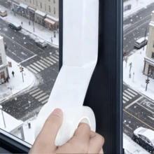 Taśma uszczelniająca jednostronna o wysokiej przyczepności, wiatroodporna, wodoodporna, przeciw zanieczyszczeniom, odpowiednia do okien, kuchni, salonu, sypialni i akademika zimą