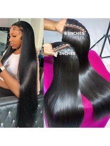 bling hair Straight Lace Front Wigs Human Hair Pre Plucked 200% Density Transparent 13x4 13x6 Lace Frontal Wigs Human Hair 4x4 Lace Closure Wigs Human Hair For Women Wear And Go 5x5 6x4 9x6 7x5 Ready To Go Glueless Wigs Human Hair Pre Cut Brazilian Hair Hidden Strap 360 Straight Full Lace Frontal Wigs Human Hair With Invisible Drawstring Natural Color Natural Hairline Headband Straight Human Hair Wigs