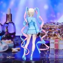 Super Cute Angel Sauce, NEEDY GIRL OVERDOSE, Anime Figure, Game Goods, Cute Girl, 2D Anime Bishoujo Figurine, Collectible Statue, Desktop Decor, Christmas Gift, Small Gift, Collectible - 彩色 - 查看 6