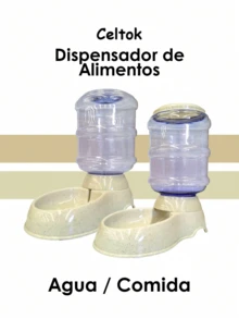 CELTOK CT0735 1 Pieza De Dispensador Agua/Comida Para Mascota