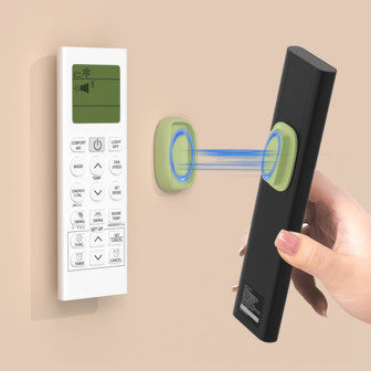 磁吸式壁挂架 - 无需钻孔安装，安装简便，节省空间，适用于家用电器、多用途挂钩、设备支架、简约设计、时尚外观、办公用品、风扇和空调遥控器、桌面和抽屉收纳整理、家居收纳方案