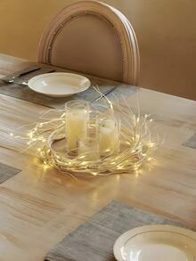 1pc/Branch Battery Powered Fairy Lights, Living Room Floor Decor Lamp, Bedroom Decor LED, Bendable Branch Lights, Vine Lights, For Patio/Room/Party/Bar, Wall/Desk/Fireplace/Balcony Garden/Wedding/Birthday/Holiday/Home Decor Ambiance Lighting, Warm Light (3 AA Batteries Required, Not Included) - Multicolor - View 11