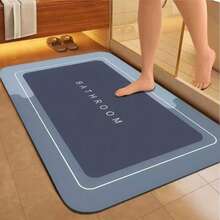 1/2pcs Soft Non-Slip Bathroom Rug, Absorbent Silica Gel Bath Mat, Quick Dry Bathroom Mat, Halloween Decor Carpet, Room Decor Rug, Autumn Decor Carpet, Kitchen Rug