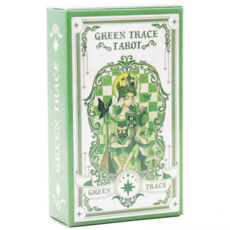 独特的绿色痕迹塔罗牌 | 78张牌 | 卡牌游戏 | 友好的占卜工具 | 灵性洞察与温柔指引 | 和谐身心