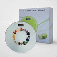 Básculas de baño, básculas digitales LED, disponibles en múltiples estilos, adecuadas para su uso en salones, dormitorios, baños y más. - Multicolor 2 - Ver 7