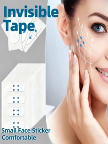 320pcs/160pcs/120pcs/80pcs/40pcs Face Lifting Tapes | Invisible Instant Lifting Tapes | Lift Sagging Skin, Reduce Double Chin | Alcohol-Free, Unisex, Suitable For All Skin Types | Concealable