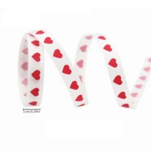 1 Rotolo/709 Pollici Nastro per confezione regalo di San Valentino, Nastro per confezione regalo di compleanno, Nastro per confezione regalo a forma di cuore, Nastro decorativo per regalo, Nastro per decorazione torte e scatole regalo, Adatto per San Valentino, matrimonio, compleanno e confezioni per feste. - Multicolore - Visualizzare 7
