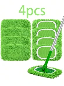 6 miếng lau nhà bằng sợi microfiber siêu thấm hút, có thể tái sử dụng - Khả năng thấm hút nước cao, có thể giặt, sử dụng được cả khi ướt và khô, thiết kế tiện dụng bền bỉ, phù hợp cho gia đình và sử dụng thương mại, chất liệu thấm hút cao. - Nhiều màu - Xem 11