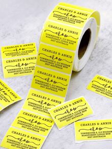 50张以上个性化地址标签 | 婚礼回邮地址贴纸 | 贴纸标签 | 定制可爱卡片、信封、个性化贴纸、定制婚礼礼物、万圣节礼物、圣诞礼物、多功能、装饰性强、精致、时尚、高品质、个性化、独特、送给他的理想礼物、茶室、家居、花园、办公室、周年纪念日、情人节、母亲节、生日、父亲节、毕业典礼、婚礼、乔迁之喜、圣诞装饰、家居装饰礼物、办公室装饰 - 彩色 - 查看 27