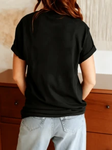 Lightweight Gag John Pork Is Calling Funny Meme T-Shirt Oversized Short Sleeve Classic Heavy Cotton T Shirt Printed Grap - màu đen - Xem 2