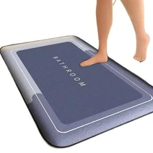 Soft Non-Slip Bathroom Mat, Diatomite Absorbent Pad, Quick-Dry Bath Mat, Halloween Decorative Carpet, Room Decor Carpet, Autumn Decor Carpet, Christmas Decor Carpet, Kitchen Rug - Multicolor - View 16