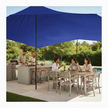 VINILMAX Lona Impermeable de 1.50x1m Uso Rudo con Protección UV para Exterior | Resistente a Polvo, Lluvia y Nieve | Ideal para Camiones, Obra y Construcción | Disponible en Varios Colores - Azul Rey - Ver 1