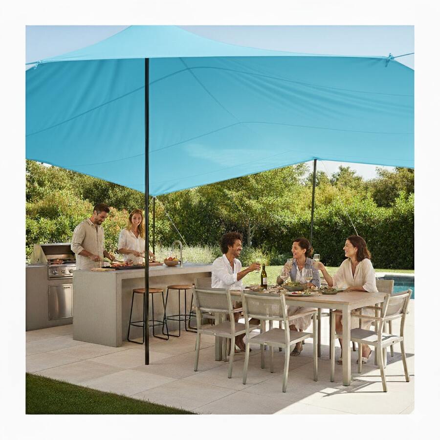 VINILMAX Shade Sails & Nets - Light Blue - View 1