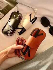 Unisex Glasses Bag Sunglasses Storage Bags Glasses Storgae Organizer Glass Protective Storage Cover Portable Eyewear Accessories, Gender Reveal Party, Perfect For Birthdays, Weddings, Parties, The Perfect Gift For Colleagues, Friends, And Family, Back To School