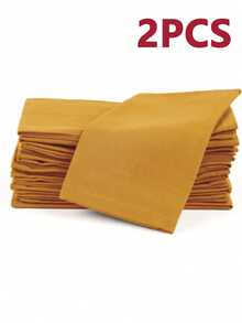 2/6/12 unidades de guardanapos reutilizáveis absorventes macios, adequados para restaurantes, cozinhas, casamentos, festas, decoração de casa, primavera/verão