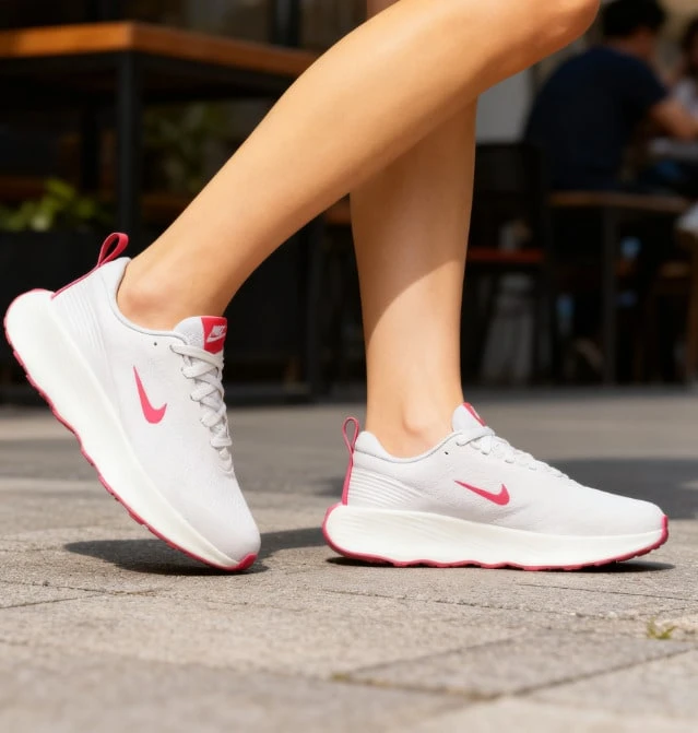 NIKE Women's PROMINA Casual Lightweight Comfortable Running Shoes FV6343-003 - White - View 1