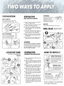 10片装手工朋克风亚克力美甲套装，中号方形假指甲，透明指甲，纯白法式甲片，美甲，重金属朋克风格，十字架和回形针元素，各种铆钉和透明白色，高端性感少女风美甲用品手工按压式指甲 - 彩色 - 查看 11