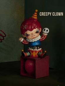 Carnival Series Carnival Theme Hirono Series Blind Box Collectible Figure Desktop Decoration Halloween/Christmas/Birthday Gift Party Favor Cute Gothic Style Decor Fun Unboxing Experience - Multicolor - View 6