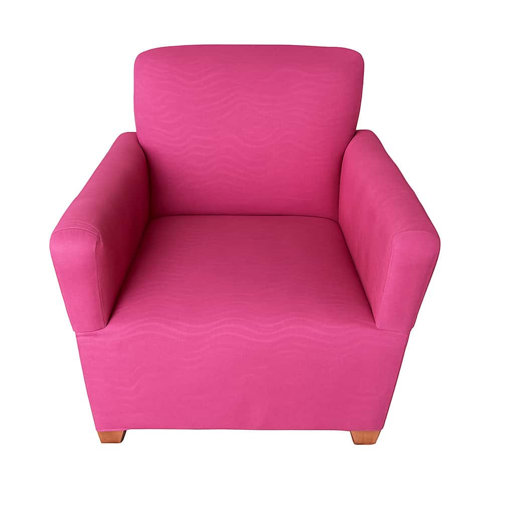 Sillón Infantil Para Niñas - Rosa Roja - Ver 1