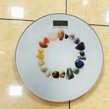 Básculas de baño, básculas digitales LED, disponibles en múltiples estilos, adecuadas para su uso en salones, dormitorios, baños y más. - Multicolor 2 - Ver 5