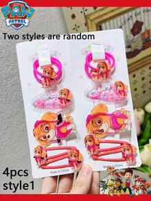 Bộ 4/10 kẹp tóc Paw Patrol, dây buộc tóc, phụ kiện tóc, bộ trang trí tóc hình chó dễ thương, kẹp tóc Paw Patrol bằng chất liệu acrylic mới, kẹp tóc hình chó đáng yêu kiểu Châu Âu và Mỹ, món quà tuyệt vời nhất cho bạn bè, trang trí tiệc. - Nhiều màu - Xem 13