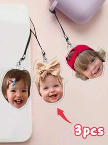 个性化照片手机挂饰、定制照片手机挂饰、母亲节礼物（送给妈妈）、肖像扣头挂饰手机配件（送给奶奶的礼物）、情人节礼物、情人节礼物、送给她的礼物、送给他的礼物、送给妈妈的礼物、送给朋友的礼物、家居装饰、装饰、个性化礼物、定制礼物