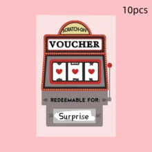 情人节刮刮卡、情侣礼物、派对游戏活动、送给女朋友、男朋友、妻子、丈夫的礼物 - 彩色 - 查看 4