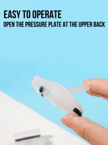 Maybelline Portable Eyelash Curler, One Clip Instant Curl Long-lasting Lift, Wide-Angle Design & Half Palm Size Portable, High-Elastic Silicone Pad Soft & Lash-Friendly with Extra Replacement, Easy Operate for Beginners to Enlarge Eyes & Achieve Natural Curl. - 美寶蓮睫毛夾 - 查看 6
