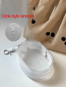 透明收纳袋 便携式耳机 便携收纳袋 随身耳塞 手机配件收纳袋