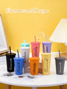 Ly nhựa acrylic 16oz in hình cá nhân kèm ống hút, ly dành cho phù dâu, quà tặng tiệc độc thân, quà cho phù dâu, ly phù dâu, ly in hình cá nhân, ly tùy chỉnh, ly, tiệc độc thân, ly in hình cá nhân, ly phù dâu, ly dành cho phù dâu trưởng, ly kết hợp chữ cái, ly tiệc bể bơi - Ly trà sữa Morandi nhiều màu - Xem 1