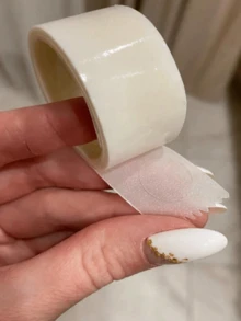 100/300/500个透明胶点/胶条，每卷100个，柔性双面胶点，直径12毫米，适用于剪贴簿、派对、婚礼、气球装饰 - 彩色 - 查看 5
