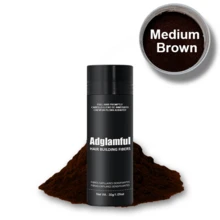 30克 Adglamful 增发纤维粉，5秒快速造型，发际线塑形纤维粉，瞬间增厚发丝，发际线定型粉，增发纤维粉，隐形增厚纤维粉，24小时持久保持浓密秀发