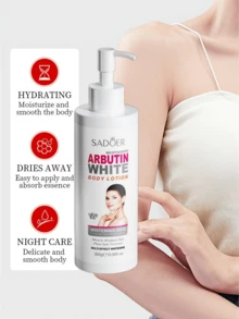 SADOER مستخلص التوت الدبقي، مرطب فائق، مجموعة العناية بالبشرة - غسول الجسم وكريم اليد للشتاء - متعدد الألوان - مشاهدة 2