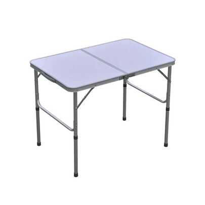 Mesa de Camping Dobrável vira Maleta 90 x 60 Cm