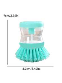 1/3/4 jeux de brosses de nettoyage d'ustensiles de cuisine, brosses à vaisselle ménagères, brosses à vaisselle à pression, petites brosses portables pour casseroles de cuisine, outils de nettoyage pour camping et pique-nique en véhicule récréatif et en plein air, ustensiles de cuisine d'extérieur, équipement d'extérieur, fournitures de nettoyage, fournitures de cuisine, accessoires de cuisine, outils de nettoyage, brosses de toilette (style, couleur, épaisseur, aléatoire) - Multicolore - Voir 7