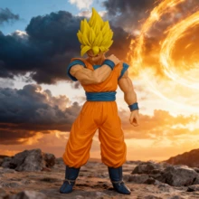 BANDAI 1 件收藏品人偶，独特时尚双人人偶，17 和 18 岁肌肉发达的武术长老怪物人偶，阳光男孩书桌装饰，书架装饰，收藏品人偶，1:1 复制模型，送给朋友、学生、节日的最佳礼物，动漫 PVC 人偶，动漫主题家居装饰必备品，圣诞节和新年礼物 - 彩色 - 查看 18