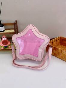 Japanese Style Minimalist Cute Aesthetic Shoulder Bag For Students Kawaii Crossbody Purse Street Fashion - Multicolor - View 10