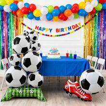 Football Balloons, Football Trophies, Football Shoes Designs, Suitable For Birthday Parties, Sports Events, School Gatherings, Anniversary Celebration Parties' Balloon Decorations, Celebration Scenes For Football Enthusiasts, And Party Decoration Balloons. - Multicolor - View 8