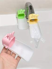 Easy-Install U-Shaped Faucet Extender - Convenient Sink Access, Durable Plastic - Multicolor - View 2