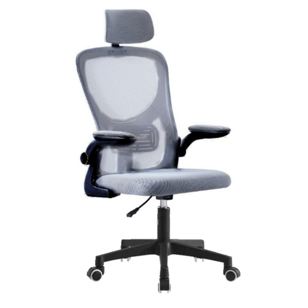 GLOBAL Z-A Silla de Oficina con Soporte Lumbar Giratoria Escritorio Sillon Ruedas Despacho casa sillas ergonómica Gaming, escritorio, con reposacabezas ,silla fácil 3colores elegir con reposacabezas 118cm