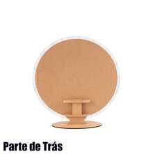 Capa Mini Painel de Festa Redondo 50x50cm Sublimado Tecido Premium Tema Anjinho Religioso Decoração - Anjinho - 1769 - Visão 3